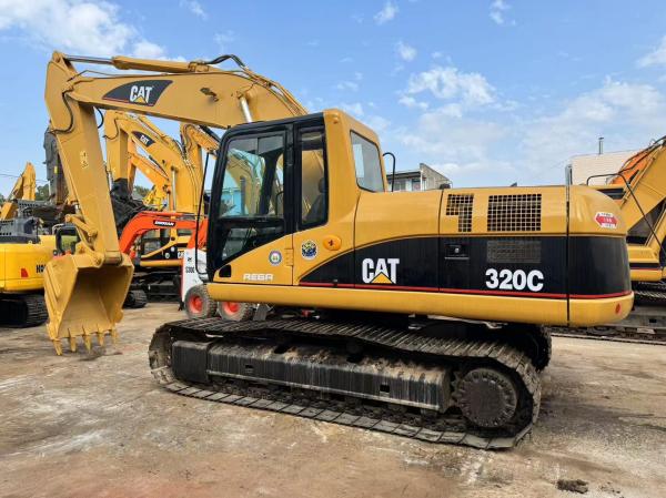 Second hand CAT Caterpillar 320C Hydraulic Crawler Excavator Construction