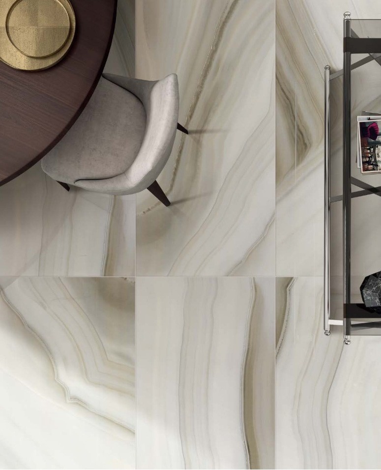 Heat Insulation Marble Look Porcelain Tile Absorption Rate Less Than 0.05%