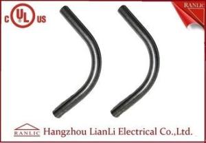 Quality White Zinc Plated Steel EMT Elbow PVC Coated Electrical Fittings And Accessories wholesale