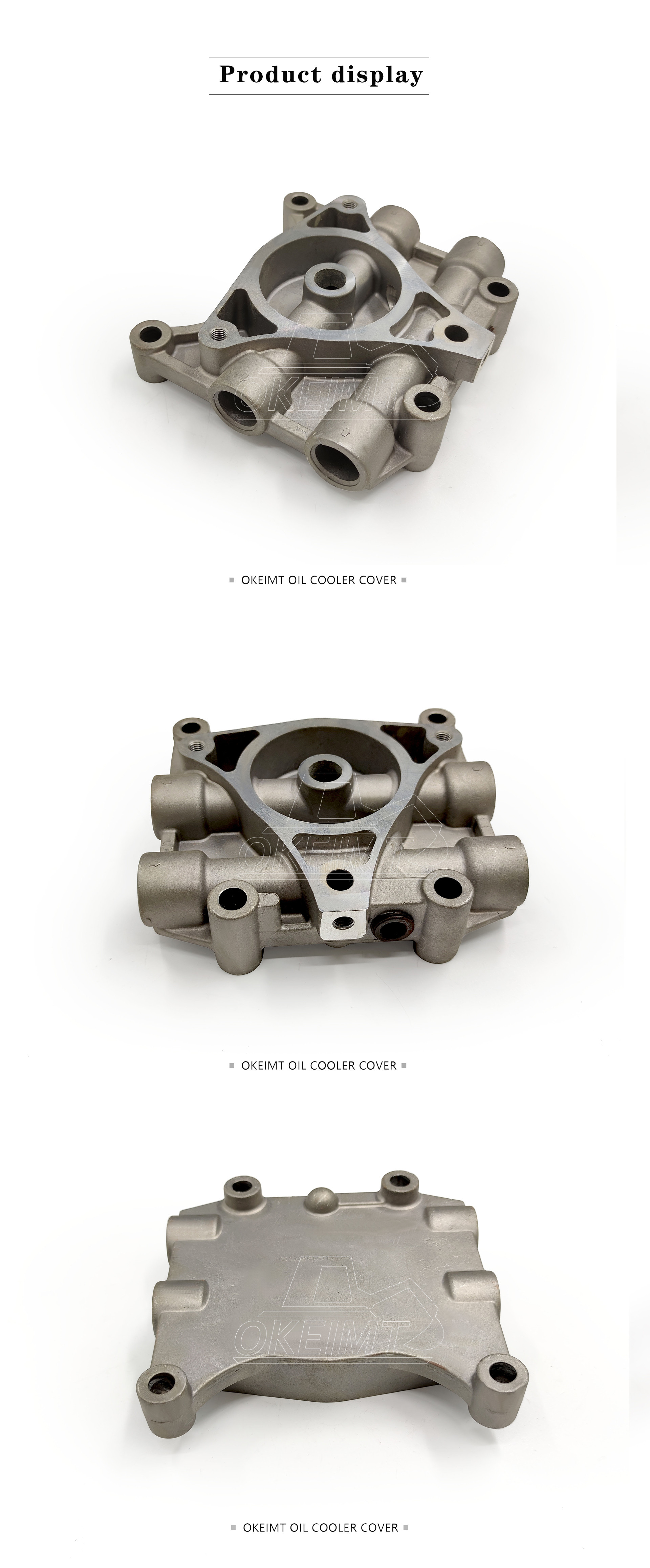 SY215-8 SK200-2 6D31 B229900003360 ME088794 Oil Filter Base for Excavator Engine Parts
