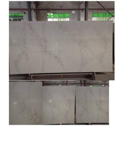 Quality White Stellar 20MM Calacatta Quartz Stone For Countertop Table Top wholesale