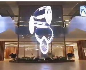 Quality High Transparency Glass LED Display Screen for Window Facade Advertising wholesale