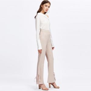 Quality Elegant Women Blouse Tops With Asymmetrical Neck wholesale
