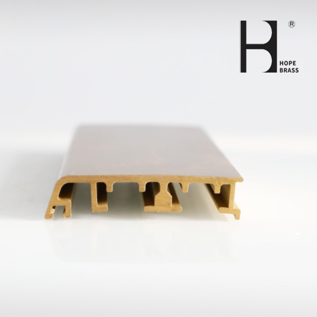 Architectural 3000mm Length Brass Door Frame SGS Certification