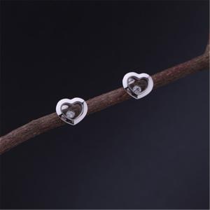 Quality Chopard HAPPY DIAMONDS ICONS EARRINGS in 18 Karat Solid WHITE GOLD DIAMONDS China Gold Factory Price wholesale