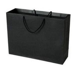 Quality Black Laminated Paper Gift Bags wholesale