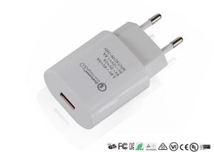 China 3.0 Qualcomm Quick Charge Adapter Fast Charge 18W Wall USB Adapter For Huawei on sale