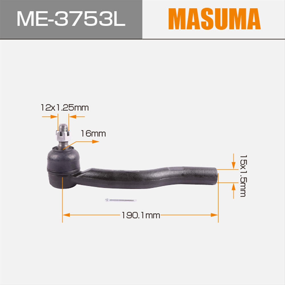 Auto Tie Rod End 45470-39225 45470-09080 45470-09090 45470-09040 TOYOTA FAW JP Fitment