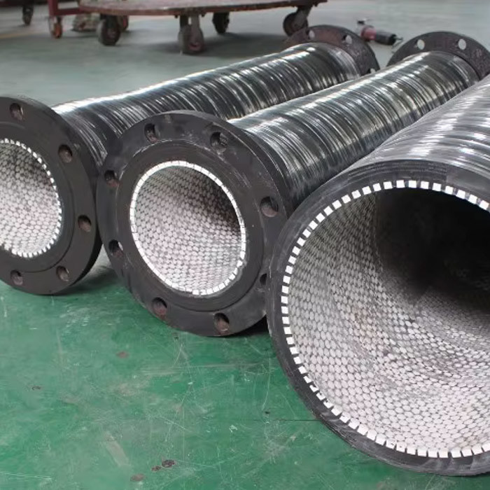 Outside Rubber Ceramic Hose Pipe High Pressure Ceramic Water Pipes