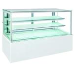 Marble 90cm Length Commercial Refrigerator Freezer Cake Showcase