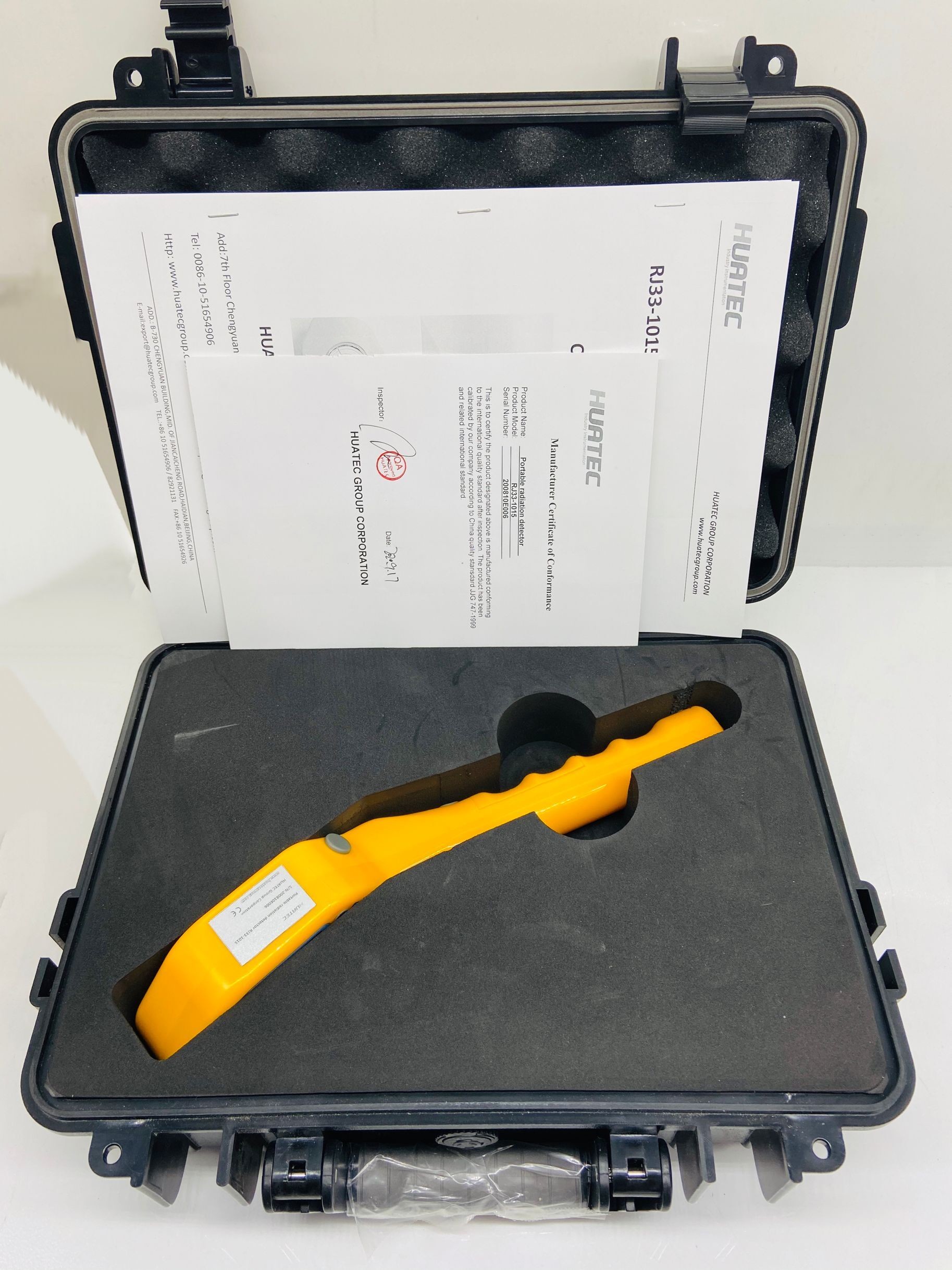 RJ33-1015 Multifunctional Rays, Α, Β, X, And Γ Radiation Geiger Counter Detector