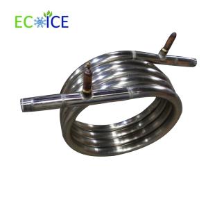 Quality Leak Proof Double Wall Corrugated Pipe Copper Coaxial Coil Condenser for Heat Pump in Food Processing wholesale