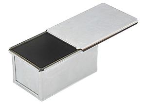 Quality RK Bakeware Foodservice NSF Pullman Aluminum Loaf Pans With Cover 750g Bread Pan wholesale