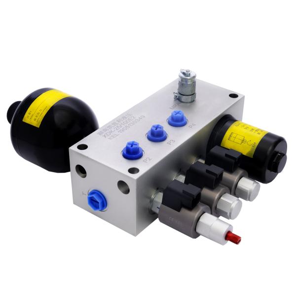 Aluminium Hydraulic Excavator Pilot Oil Supply Valve with Pressure Reducing