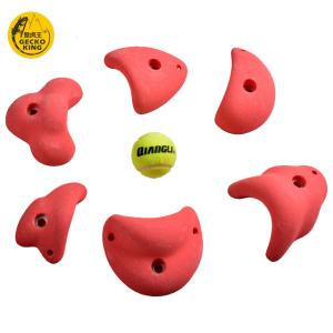 Quality Max Capacity 100-500kg Completed Installation of Rock Climbing Wall Holds Hardware wholesale