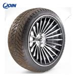 Complete 14in Golf Cart Wheels Aluminum Electric Golf Buggy Tyres