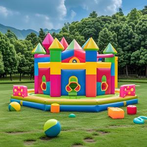 Quality Hot Selling Commercial Children Jumping Bouncy Castle PVC Tarpaulin Bouncy wholesale