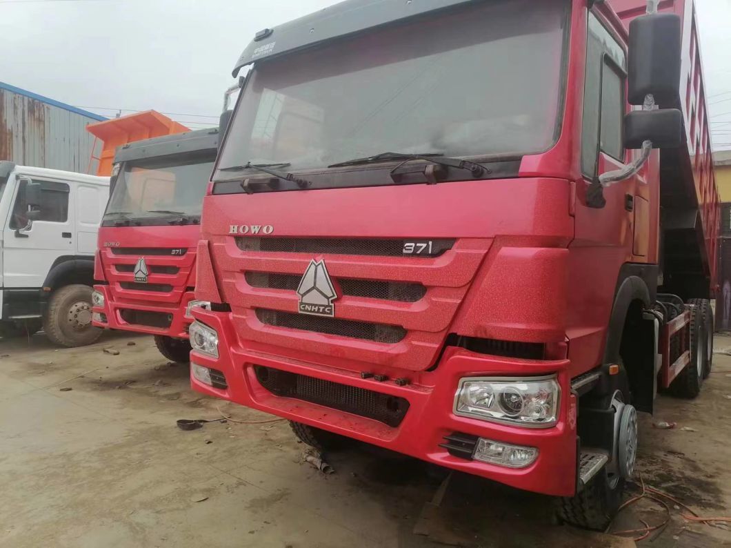 HOWO 6*4 Truck 371HP 10 Wheels Dump Transport Truck 6X4 8X4 New Sinotruck Tipper Dumper Tipping Truck for Sale