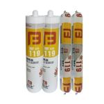 High Temperature Silicone Fireproof Sealant White 350 Fire Stop
