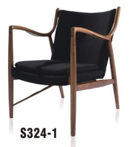 Quality America style wooden frame home upholstered leisure chair furniture wholesale