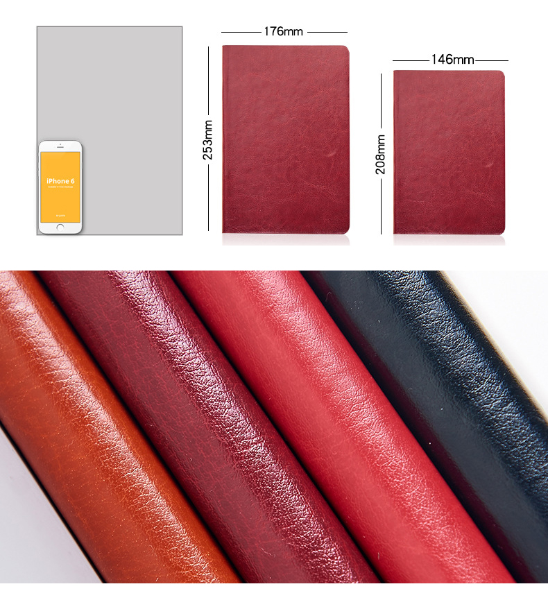 Customized Logo B5 Notepad Integrated Buckle Notepad Set with 96 Sheets Inner Pages