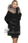 FODARLLOY Women Winter Jacket Cotton Padded Warm Thicken Ladies Coat Long Coats
