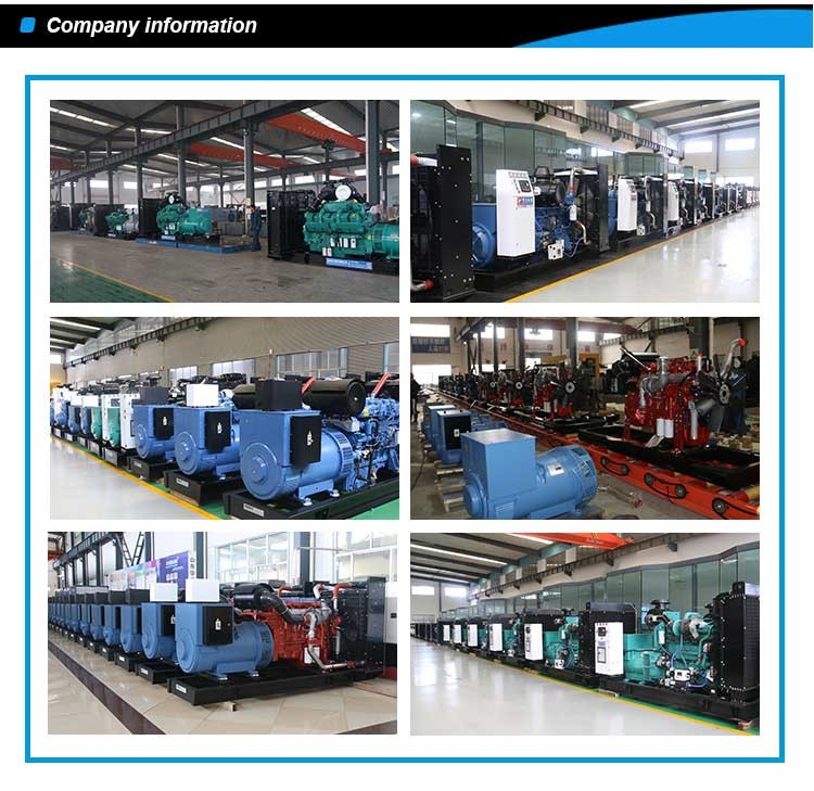 Open Type CUMMINS Diesel Generator 220V Single Phase Three Phase 100kw