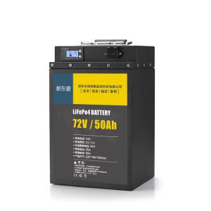 Quality 72V 50Ah Electric Vehicle Lithium Battery Pack Rechargeable wholesale
