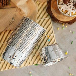 Quality Double Sided Muffin Paper Cups , Foil Cupcake Liners Oil Resistance wholesale