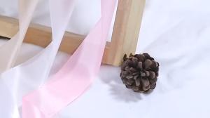 Quality large stock pink Headband butterfly knot grosgrain satin ribbon bowknot hair accessories for kid girls wholesale