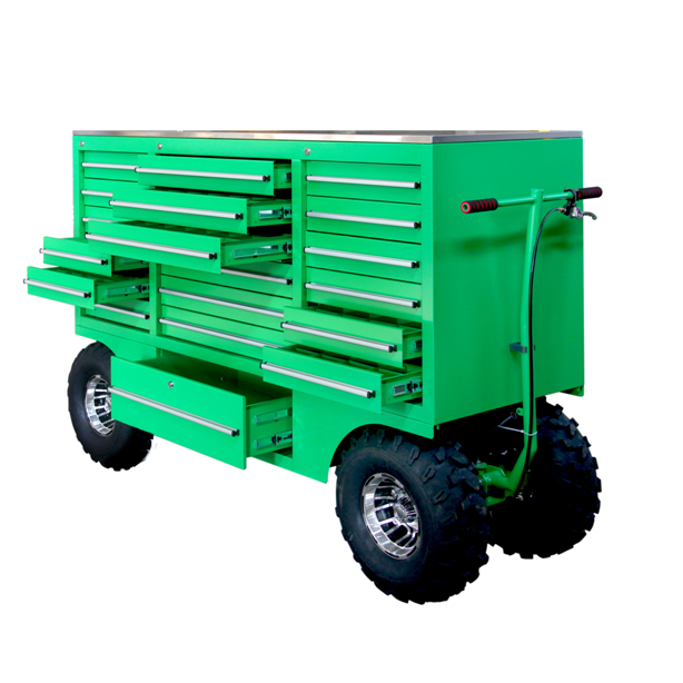 Garage Store Tools Heavy Duty Rolling Pit Cart Tool Box for Convenient Tool Storage