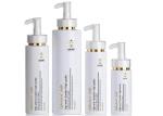 250ml 300ml 500ml Round Hdpe Plastic Cosmetic Bottle Airless Pump