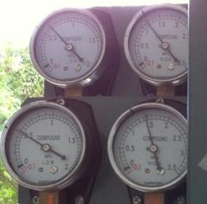 Quality Hitachi screw compressor spare part pressure gauge wholesale