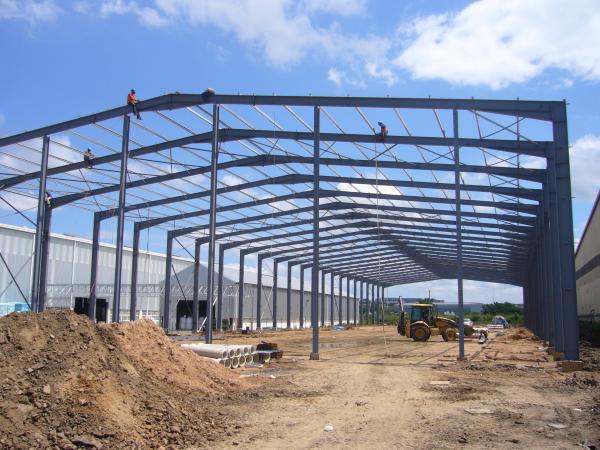 Cheap Hurricane Proof High Strength Steel Structural Prefabricated Metal Building for sale