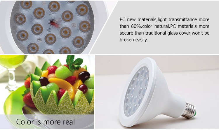 100ml/w E27 18W high bright LED par light wholesale