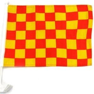 Quality Custom Car Window Clip Flags Blank Sublimation Mini Polyester Car Flag wholesale