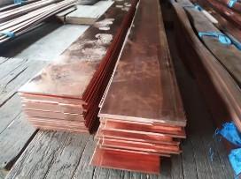 Quality T2 Pure Metal Copper Brass Flat Bar Row 8mm 10mm 20mm Cu Min99.97 wholesale