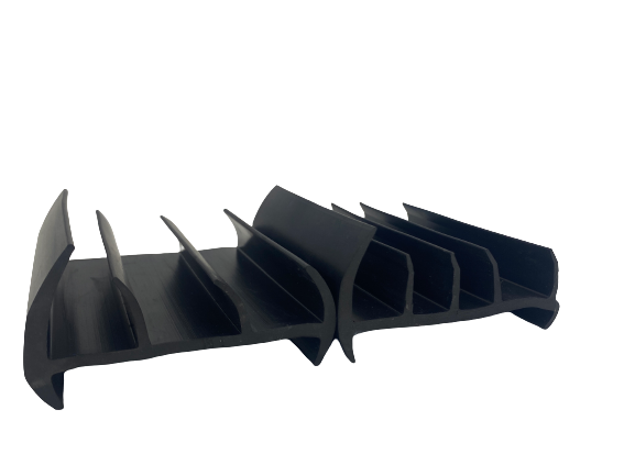 Custom EPDM Rubber Solar Weatherstrip Panel Gap Seal Photovoltaic Rubber Gasket Seal