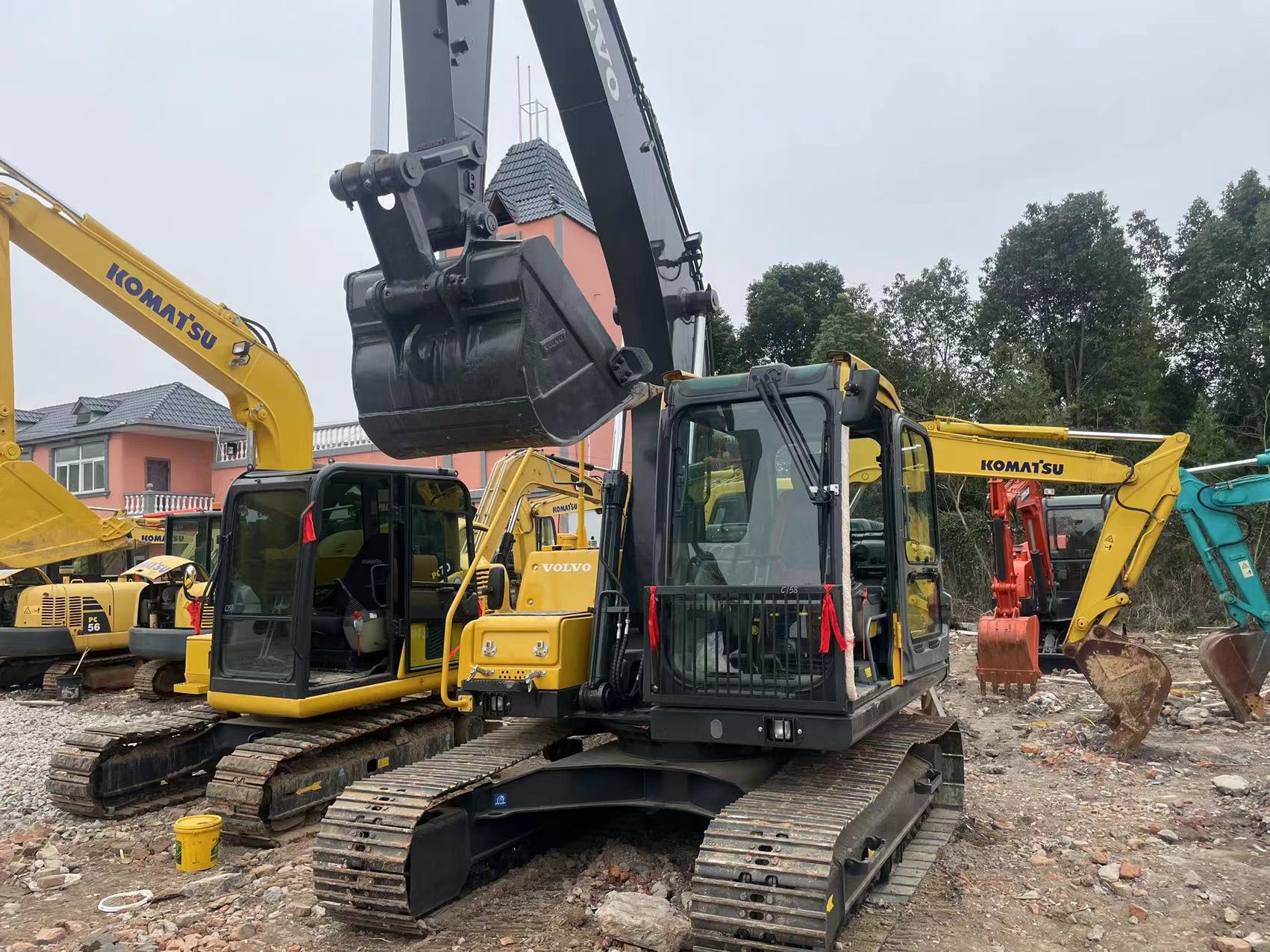 Used excavator Volvo EC140DL digger used machinery volvo excavator used second hand digger for sale