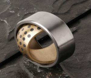 Quality GE10 GE20 Self Lubricating Bearing , Copper Steel Universal Joint Bearing wholesale