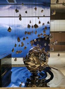 Quality Stainless Steel 3D Three - Dimensional Objects , Visually Captivating Artworks wholesale