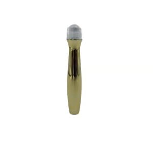 Quality 15ml Eye Cream Bottle Roll On One Ball 304 Stainless Steel Gold Color wholesale