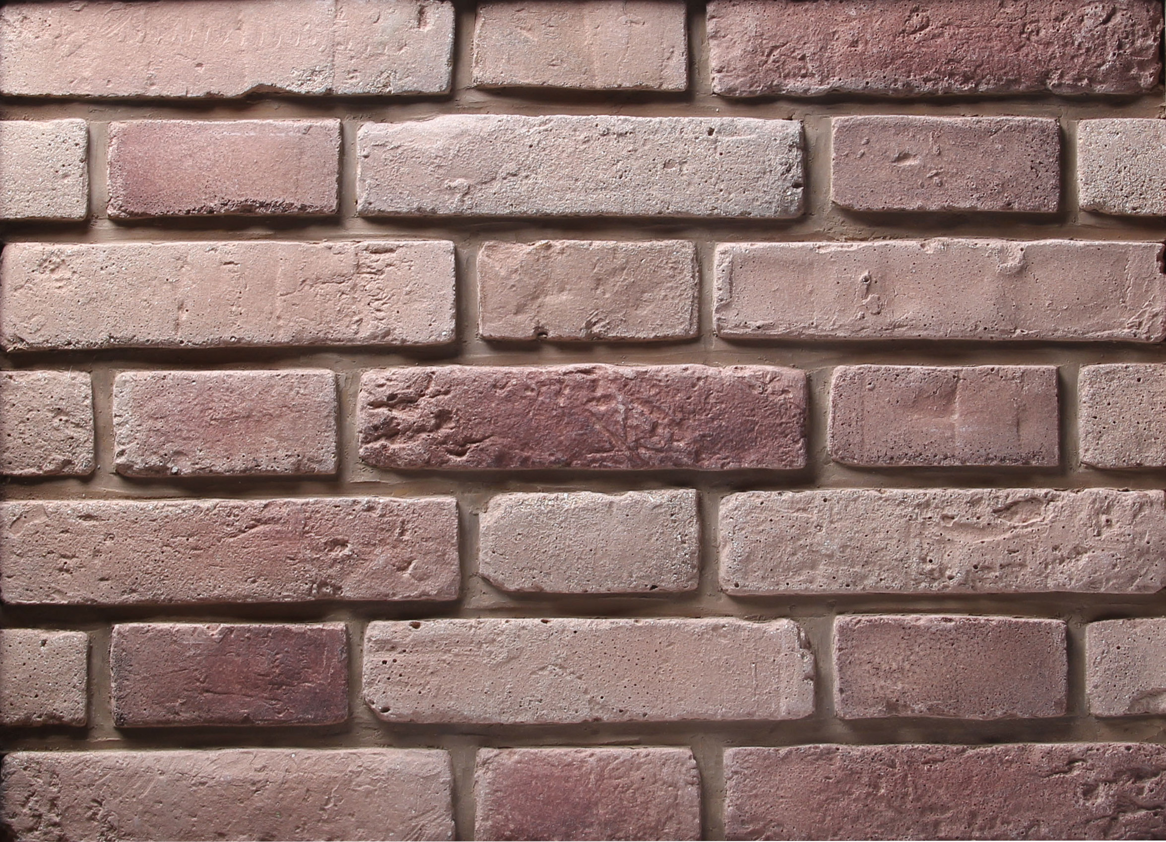 Old Style And Antique Texture Thin Veneer Brick For Wall Decoration , Mixed Sizes Clay