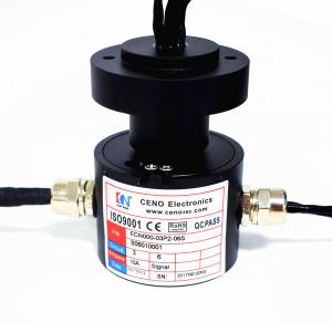 Quality Four Core Twisted Pair Shielded Wire Slip Ring , Small Slip Ring Maintenance Free wholesale