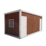 BOX SPACE 20ft Prefab Container House Manufacture European Flat Pack Container