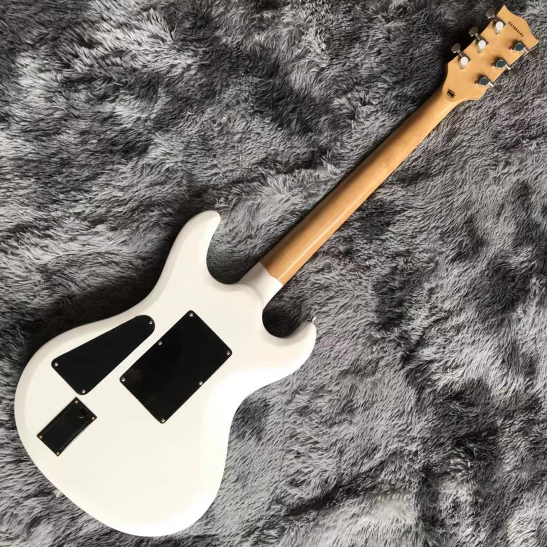 Custom Grand PES RZK1 Killer Switch Electric Guitar in White with Active Style Pickup