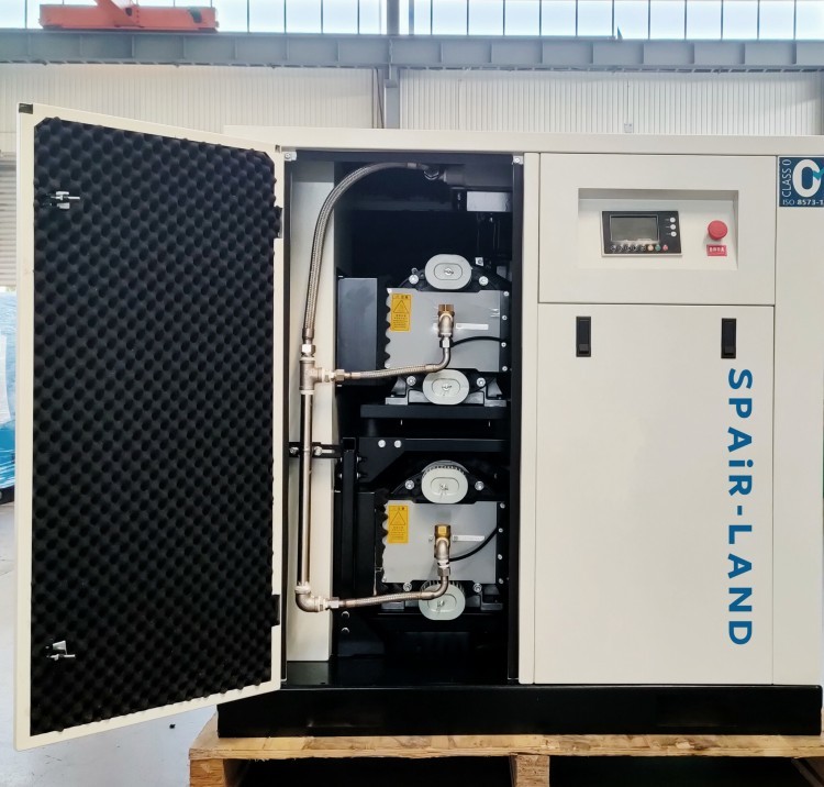 Oil-Free Air with Vortex Technology Industrial Air Compressor for Demanding Industries