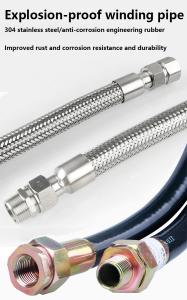 Quality Ex Proof Flexible Pipe Conduit ATEX Certified IP66 WF2 Rubber Stainless Steel wholesale
