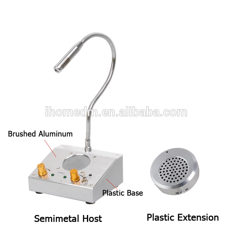 EZ515-1 Bank, Securities Windows, Bus Station, Ticket Office Durable Window Intercom