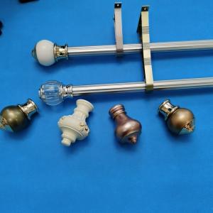Quality 28mm Adjustable 7.2 Metre Steel Pipe Curtain Rods wholesale